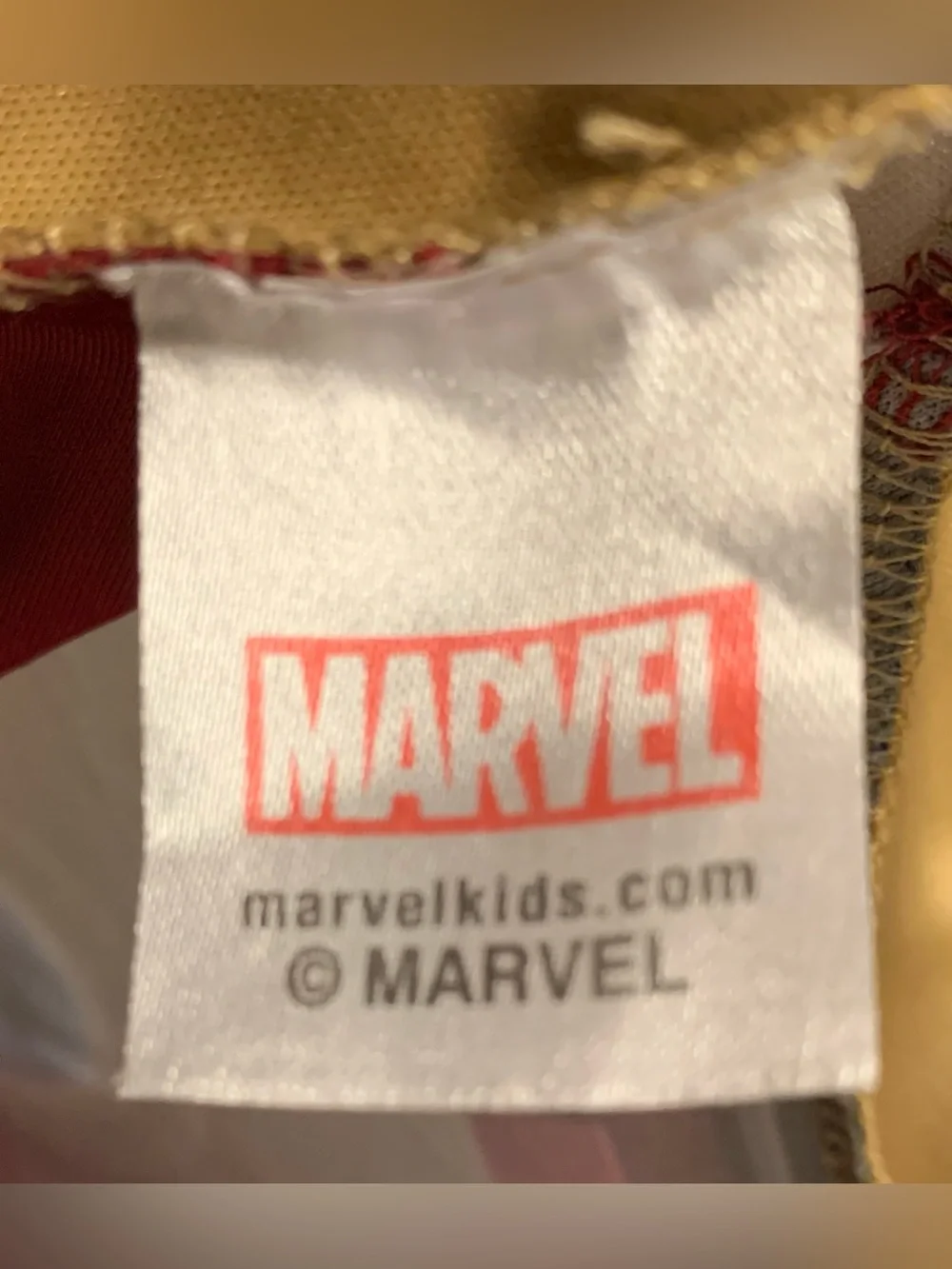 Iron Man Red and Gold Costume